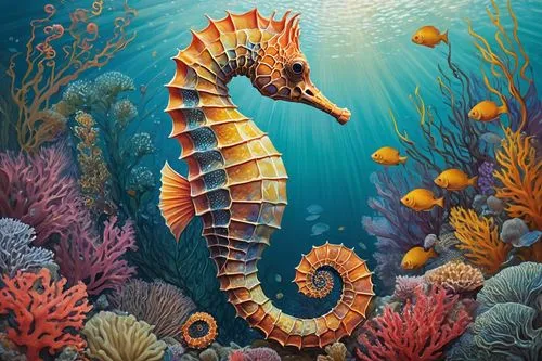 sea horse,sea-horse,seahorse,northern seahorse,lissotriton,sea animal,coral guardian,cynorhodon,merman,god of the sea,marine animal,sea-life,nautilus,eriobotrya,cuthulu,sturgeon,sea devil,water creature,sea god,mermaid background,Illustration,Black and White,Black and White 01