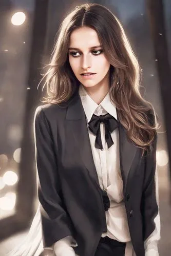 sarikaya,luddington,portrait background,business woman,fashion vector,seyfried,Photography,Realistic