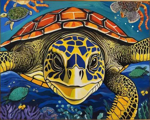 terrapin,sea turtle,turtle pattern,loggerhead turtle,green sea turtle,tortoise,galápagos tortoise,trachemys,loggerhead sea turtle,green turtle,painted turtle,kemp's ridley sea turtle,galapagos,macrochelys,turtle,olive ridley sea turtle,land turtle,hawksbill sea turtle,galapagos tortoise,trachemys scripta,Art,Artistic Painting,Artistic Painting 38