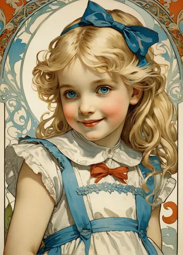 vintage doll,vintage girl,vintage children,porcelaine,child portrait,vintage angel,emile vernon,alice,vintage illustration,young girl,vintage french postcard,vintage boy and girl,vintage post card,kate greenaway,female doll,the little girl,vintage art,vintage female portrait,porcelain dolls,child girl,Illustration,Retro,Retro 03