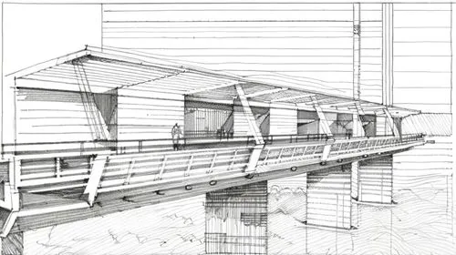 moveable bridge,wooden bridge,bridge - building structure,stilt house,teak bridge,roof truss,footbridge,boat house,wooden pier,kirrarchitecture,wooden construction,stilt houses,decking,timber house,bo