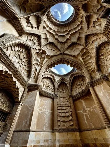 iranian architecture,persian architecture,islamic architectural,carved wall,king abdullah i mosque,islamic pattern,medrese,mosque hassan,jaisalmer,the court sandalwood carved,alabaster mosque,patterned wood decoration,vaulted ceiling,carvings,the hassan ii mosque,alcazar of seville,ceiling,romanesque,jain temple,umayyad palace