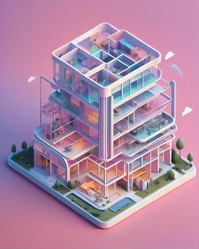 isometric,microdistrict,cybertown,voxel,pink squares,cubic,hypermodern,cubic house,smart home,cybercity,cyberview,multistorey,voxels,dribbble,cube house,lowpoly,electrohome,cubes,microcosms,apartment building,Illustration,Realistic Fantasy,Realistic Fantasy 25