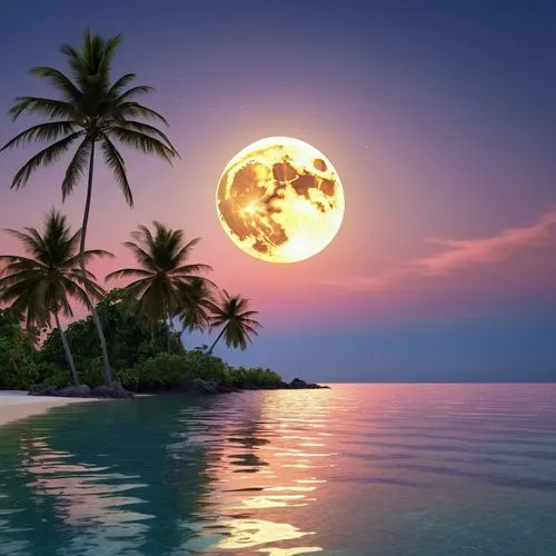 moon and star background,moonlit night,moonrise,full moon,moonlighted,moonlit,tropical island,dream beach,ocean paradise,tropical sea,delight island,sun moon,moonlight,south pacific,paradises,tropical beach,moon at night,moonesinghe,super moon,moondance,Photography,General,Realistic