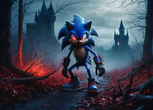 sonic the hedgehog,conker,hedgehog child,tails,sega,hedgehog,concept art,young hedgehog,april fools day background,echidna,would a background,halloween2019,halloween 2019,edit icon,unleashed,media concept poster,game art,wall,run,a3 poster,Illustration,Japanese style,Japanese Style 13