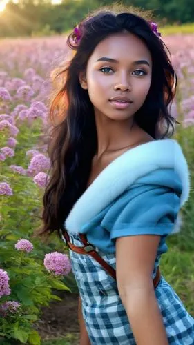 lumidee,pilipina,girl in flowers,nahri,suhana,ethiopian girl