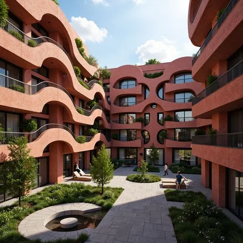 interlace,apartment complex,rikshospitalet,rigshospitalet,hejduk,condominia