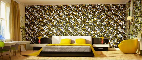 yellow wallpaper,lemon wallpaper,lemon pattern,pineapple pattern,yellow wall,modern room,house pineapple,great room,danish room,background pattern,sitting room,pineapple wallpaper,children's bedroom,modern decor,interior decor,fabric design,bedroom,lemon background,interior decoration,interior design,Art,Classical Oil Painting,Classical Oil Painting 29