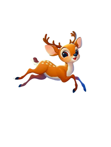 the animated character is leaping up and down,deer illustration,bambi,fawn,deer,male deer,dotted deer,christmas deer,rudolph,beulah,deers,deer drawing,european deer,deerslayer,steenbok,stag,white-tail