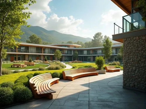 ecovillages,ecovillage,3d rendering,lefay,amanresorts,aprica,elderhostel,hotel complex,residencial,oberoi,render,golf hotel,sketchup,termales balneario santa rosa,palampur,streamwood,golf resort,chalet,thimphu,rukum,Photography,General,Realistic