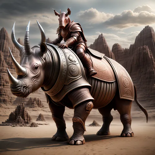 armored animal,uintatherium,rhinoceros,rhino,indian rhinoceros,oxcart,elephant ride,black rhino,pachyderm,elephantine,southern square-lipped rhinoceros,black rhinoceros,triceratops,warthog,wildebeest,