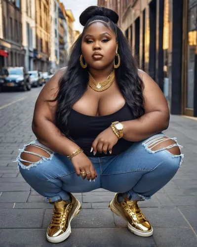 bbw,african woman,young woman,chubby,big boobs,street,Photography,General,Realistic