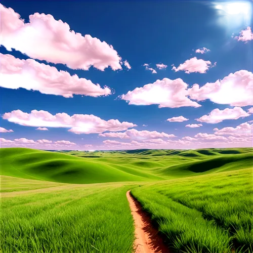 landscape background,virtual landscape,cartoon video game background,pathway,the path,3d background,nature background,paths,trail,rolling hills,grasslands,the mystical path,long road,plains,pathwidth,cloudstreet,flatlands,sand road,free background,walk,Conceptual Art,Sci-Fi,Sci-Fi 06