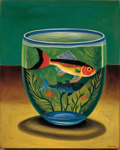 fish in water,fishbowl,danio,fish tank,the fish,koi fish,escher,glass painting,fauvism,two fish,feitelson,poissons,keeffe,tropical fish,goldfish,aquarium,peces,fishkin,ornamental fish,fishpond,Art,Artistic Painting,Artistic Painting 31