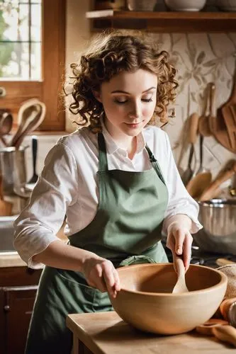 girl in the kitchen,cookware and bakeware,copper cookware,cooking utensils,girl with cereal bowl,gingerbread maker,girl with bread-and-butter,pastry chef,vintage dishes,food preparation,kitchenware,confectioner,spoonbread,cooking spoon,casserole dish,serveware,mixing bowl,kitchen utensils,buckwheat flour,tableware,Illustration,Black and White,Black and White 07