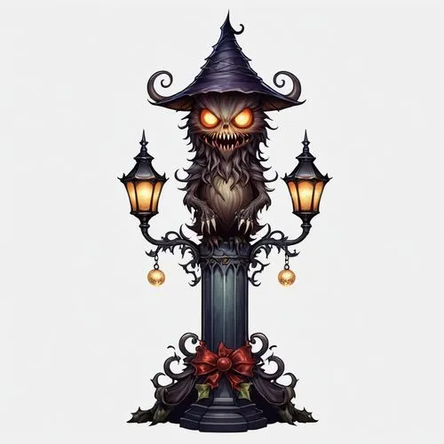 gas lamp,candelabra,candelight,illuminated lantern,gaslamp,candelabrum,Illustration,Abstract Fantasy,Abstract Fantasy 11