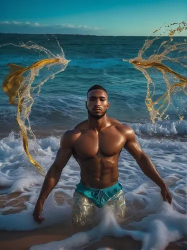 dammerman,merman,ammerman,kammerman,sea man,yuriorkis,Art,Artistic Painting,Artistic Painting 33