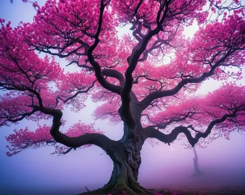 blossom tree,cherry blossom tree,colorful tree of life,lilac tree,flourishing tree,magic tree,the japanese tree,flower tree,pink magnolia,sakura tree,magnolia tree,blooming trees,isolated tree,purple and pink,arbre,blooming tree,purple landscape,tree blossoms,magnolia trees,flowering tree,Illustration,Children,Children 02