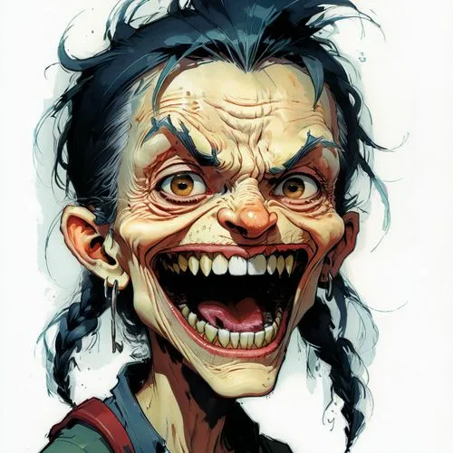 morgus,gascoigne,caricaturist,caricatured,corben,rumplestiltskin,horror clown,rumpelstiltskin,twisty,lokportrait,draven,sanjaya,caricature,hag,vagrant,walder,caricaturing,dollmaker,bonney,joker,Conceptual Art,Fantasy,Fantasy 08