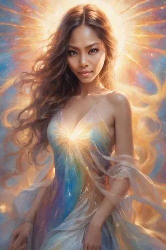 margairaz,margaery,fantasy portrait,fantasy art,fire angel,angel