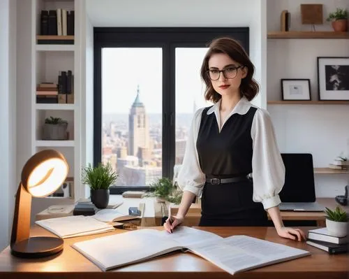 secretarial,business woman,secretaria,librarian,businesswoman,blur office background,office worker,desk lamp,secretariats,business women,secretary,business girl,women in technology,rodenstock,place of work women,businesswomen,officered,paralegal,bussiness woman,reading glasses,Art,Artistic Painting,Artistic Painting 35