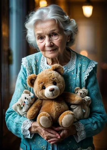 care for the elderly,elderly person,supercentenarian,szymborska,eldercare,centenarian,nonagenarian,seniornet,margrethe,old woman,older person,supercentenarians,teddy bears,grandmother,brundtland,grandmom,teddybears,grandmama,centenarians,teddies,Photography,General,Fantasy