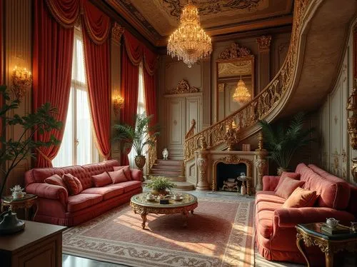 ornate room,royal interior,ritzau,victorian room,sitting room,interior decor,opulently,opulence,opulent,great room,rococo,palatial,chateauesque,parlor,interiors,furnishings,livingroom,palladianism,living room,luxury home interior,Photography,General,Realistic