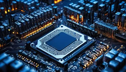 computer chip,computer chips,square bokeh,silicon,processor,circuit board,multiprocessor,vlsi,chipsets,semiconductors,cpu,microdistrict,microprocessor,microcomputer,uniprocessor,tilt shift,fractal environment,pentium,chipset,xeon,Illustration,Realistic Fantasy,Realistic Fantasy 33