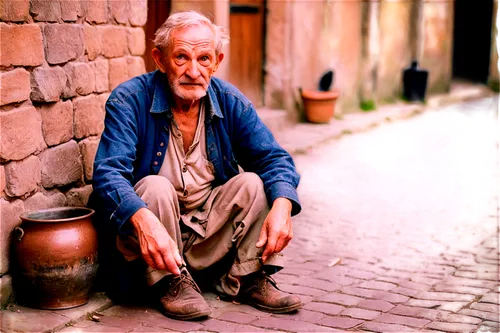 elderly man,pensioner,steptoe,geppetto,mendicant,metsovo,old man,homeless man,old age,svaneti,old woman,elderly person,mendicants,peddler,shoeshiner,hobo,cobblestones,oldman,basketmaker,older person,Conceptual Art,Fantasy,Fantasy 31