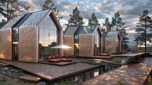 cube stilt houses,mirror house,eco hotel,cubic house,cube house,futuristic architecture,modern architecture,termales balneario santa rosa,dunes house,smart house,solar cell base,3d rendering,eco-construction,archidaily,inverted cottage,corten steel,hanging houses,timber house,rwanda,luxury hotel