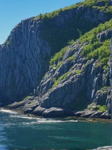 Cheap Flights to St Johns, Newfoundland and Labrador from,cliff face,limestone cliff,cliffs ocean,newfoundland,the cliffs,norway coast,cliffs,jusangjeolli cliff,rock outcrop,cliff top,cliff beach,spli