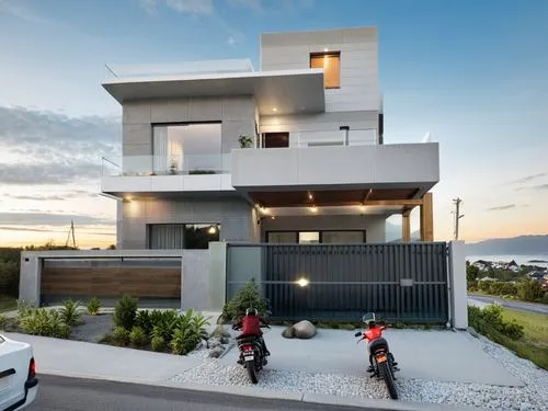 Charcoal black grec Ashley white Wood en,modern house,modern architecture,cube house,dunes house,residential house,fresnaye,landscape design sydney,cubic house,residential,two story house,modern style