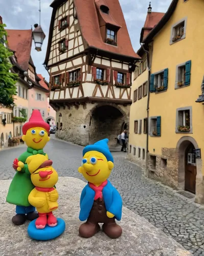 Rothenburg ob der Tauber on the Romantic Road Private Tour from Munich,tübingen,rothenburg,nuremberg,bamberg,freiburg im breisgau,colmar,rubber ducks,wissembourg,freiburg,half-timbered wall,colmar cit