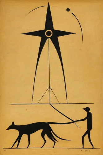 tamaskan dog,ancient dog breeds,pioneer 10,pharaoh hound,dog sled,zodiacal sign,manchester terrier,petroglyph art symbols,wind vane,geometrical animal,weathervane design,bow and arrows,tipi,animal silhouettes,dog illustration,sled dog,dog frame,schutzhund,boy and dog,pictograms,Art,Artistic Painting,Artistic Painting 47