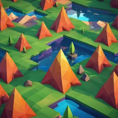 lowpoly,voxel,low poly,voxels,animal tower,microworlds