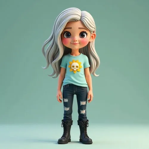 cute cartoon character,girl in overalls,beth,annabeth,vidalia,elsa