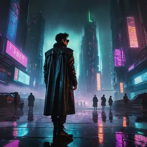 cyberpunk,bladerunner,dystopian,neuromancer,morpheus,futuristic,cybercity,matrix,metropolis,dystopias,replicants,dystopia,shadowrun,sci fiction illustration,cyberworld,akira,futurist,kinkade,polara,neo,Photography,Black and white photography,Black and White Photography 10