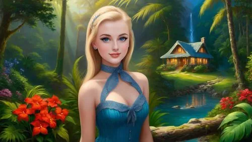 fantasy picture,fairy tale character,fantasy art,fantasy portrait,fantasy woman,fantasy girl,faires,fairyland,eilonwy,3d fantasy,world digital painting,elsa,rapunzel,ninfa,celtic woman,landscape background,faerie,vasilisa,thumbelina,fairy tale