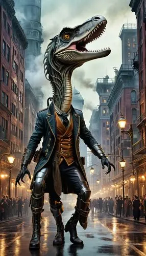 raptor,velociraptor,saurian,dinosaurian,tyrannosaurus,dinosaruio,tyrangiel,tyrannosaurus rex,dinosauria,aligator,hrdinova,dilophosaurus,carnotaurus,drexel,crocodile woman,tyrannosaurid,dinotopia,ladinos,coelurosaurian,deinonychus,Conceptual Art,Fantasy,Fantasy 22