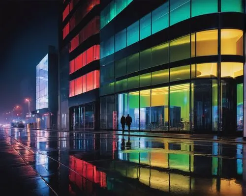 mediacityuk,colored lights,colorful city,warszawa,technicolour,glass building,colorful light,glass facades,minsk,katowice,flavin,glass facade,futuristic art museum,cornerhouse,intense colours,cybercity,cyberport,belfast,guangzhou,danube centre,Photography,Black and white photography,Black and White Photography 06