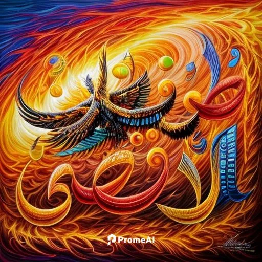 Envision an artwork depicting a majestic phoenix rising from the ashes, embodying rebirth, renewal, and the indomitable spirit of creation. The vibrant colors and dynamic brushstrokes showcase the bea