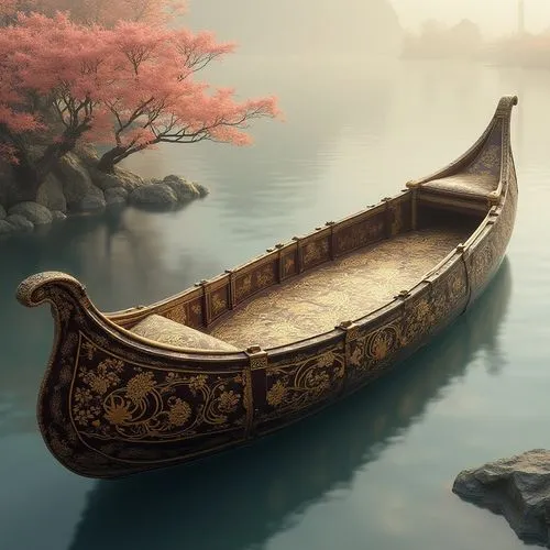 boat landscape,row boat,wooden boat,canoe,dugout canoe,dragon boat,Photography,Documentary Photography,Documentary Photography 01