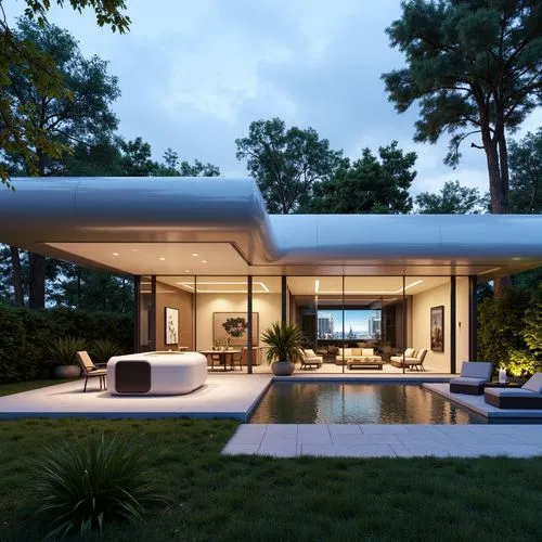 mid century house,modern house,pool house,mid century modern,roof landscape,modern architecture