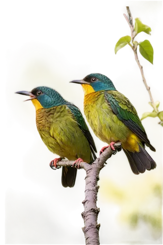 honeycreepers,sunbirds,tanagers,colorful birds,humming bird pair,orange-bellied flowerpecker,songbirds,flycatchers,bird couple,bushshrikes,tropical birds,sunbird,southern double-collared sunbird,chryssides,confiding,euphonia,humming birds,barbets,alcedo,alcedo atthis,Art,Artistic Painting,Artistic Painting 30