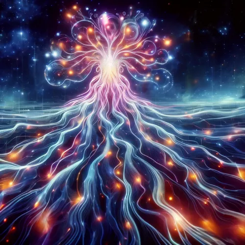 colorful tree of life,magic tree,tree of life,apophysis,flourishing tree,cosmic flower,divine healing energy,root chakra,crown chakra,the branches of the tree,consciousness,connectedness,burning tree 