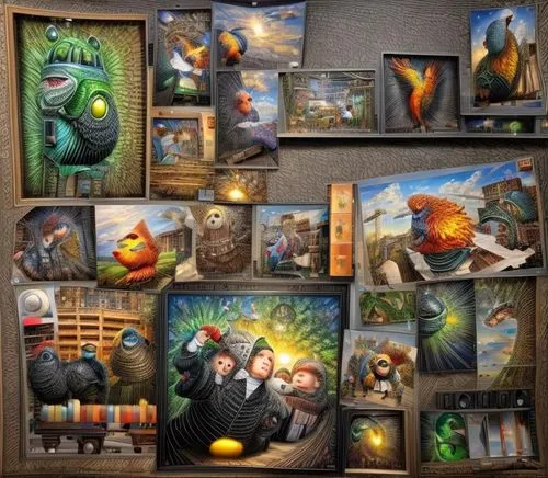 fantasy art,picture puzzle,paintings,street artists,knizia,art painting,3d art,ravensburger,paschke,3d fantasy,abstract cartoon art,street artist,image montage,artworks,mysterium,ipix,photo painting,welin,dream art,fish collage