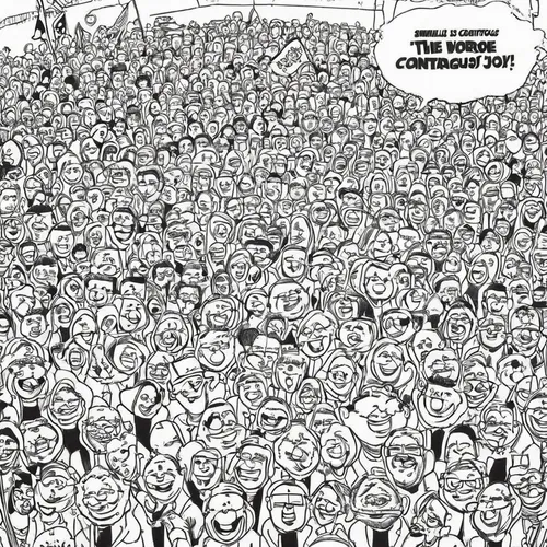 shrovetide,crowded,crowds,zoom out,crowd of people,crowd,the crowd,comic speech bubbles,cartoon people,concert crowd,zoom in,buddhist hell,comic bubbles,world politics,federal election,the walking dead,the h'mong people,audience,comic book bubble,newspaper rock art,Illustration,American Style,American Style 14