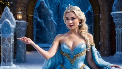 elsa,the snow queen,evanna,ice princess,white rose snow queen,ice queen,Photography,General,Cinematic