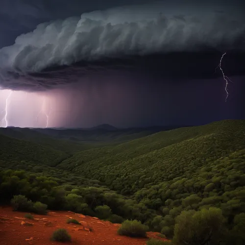 a thunderstorm cell,thunderstorm,lightning storm,thundercloud,nature's wrath,south australia,thunderclouds,northern territory,australia,ayers rock,new south wales,natural phenomenon,namibia,thunderheads,monsoon,south africa,shelf cloud,lightning strike,force of nature,thunderhead,Art,Classical Oil Painting,Classical Oil Painting 30