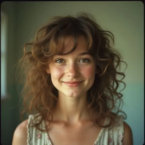 curly brunette,aislinn,curly hair,emilie,rosamund,girl portrait,Photography,Documentary Photography,Documentary Photography 07